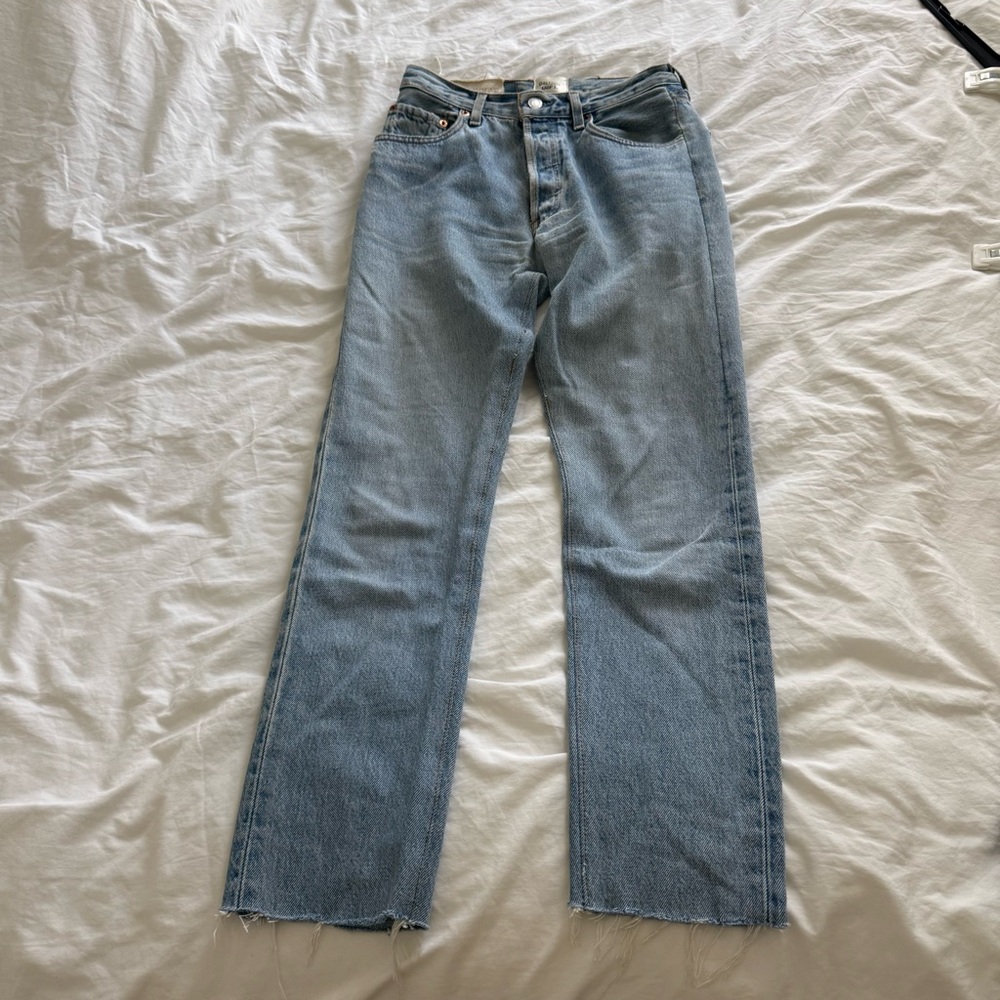 Gallery Dept Light Blue Straight Leg Jeans